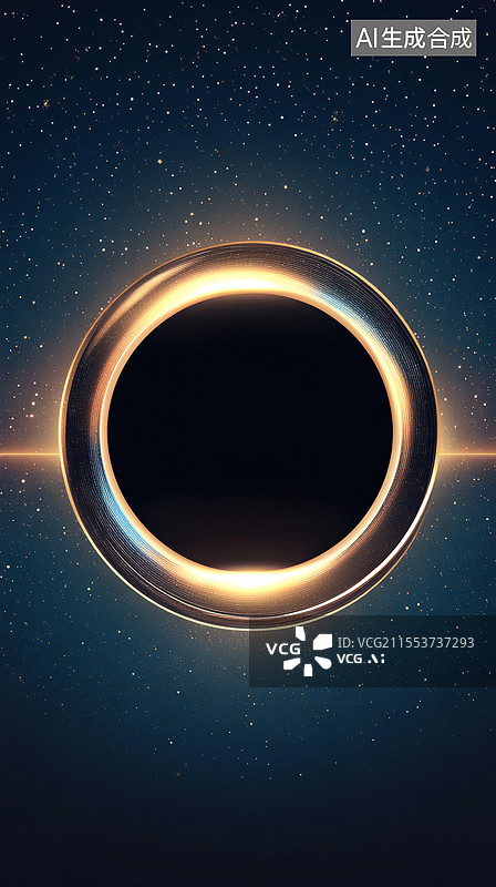 【AI数字艺术】日环食奇景图片素材