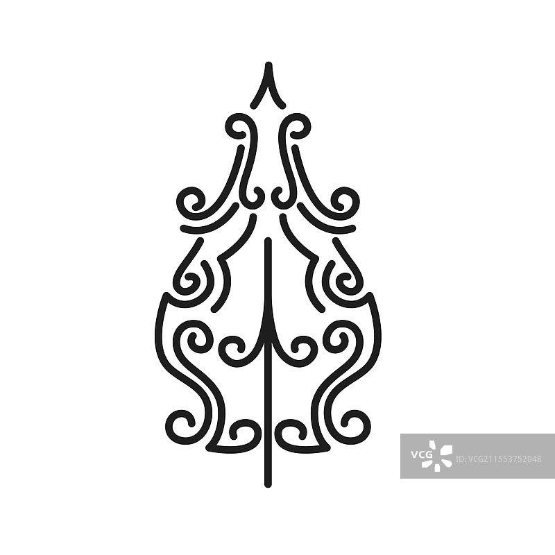 皮影戏的枪山标志图标概念设计图片素材