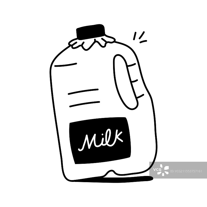 牛奶罐图片素材