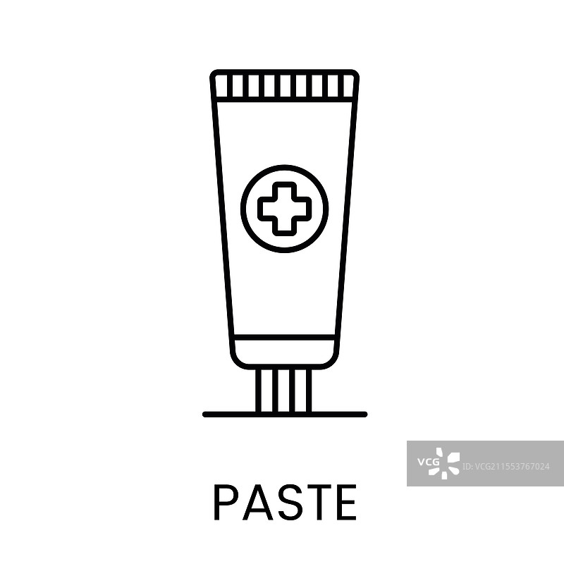 带有医疗符号图标的管子图片素材