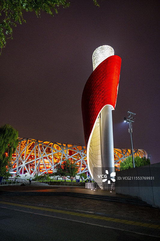 北京天安门人民大会堂鸟巢图片素材