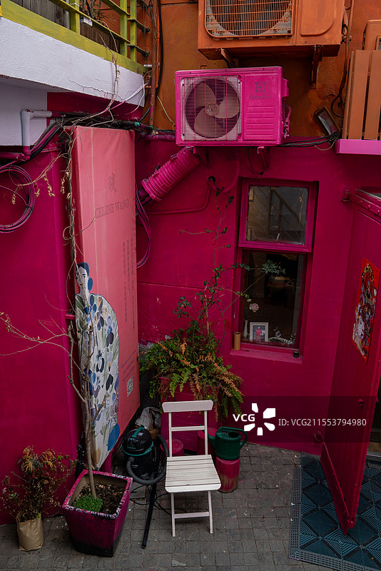 上海苏州河边M50创意园图片素材