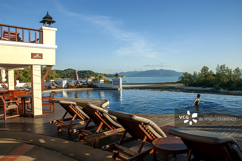 泰国苏梅岛度假酒店图片素材