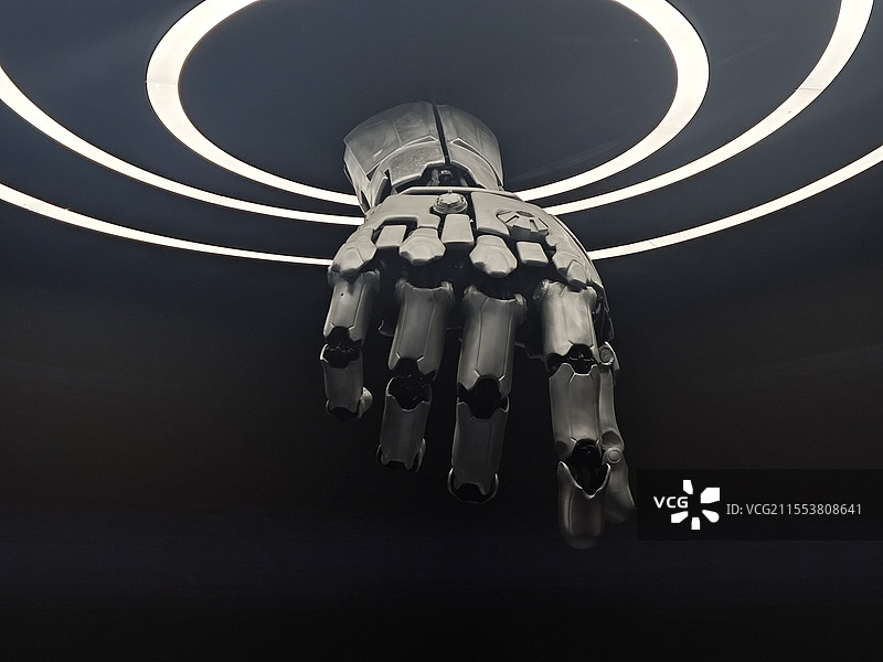 来自未来的手图片素材