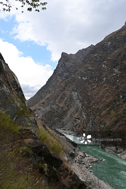 万里长江第一峡  虎跳峡图片素材