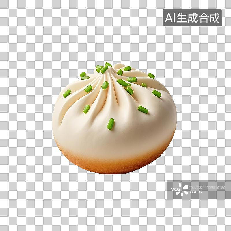 【AI数字艺术】生煎包图片素材