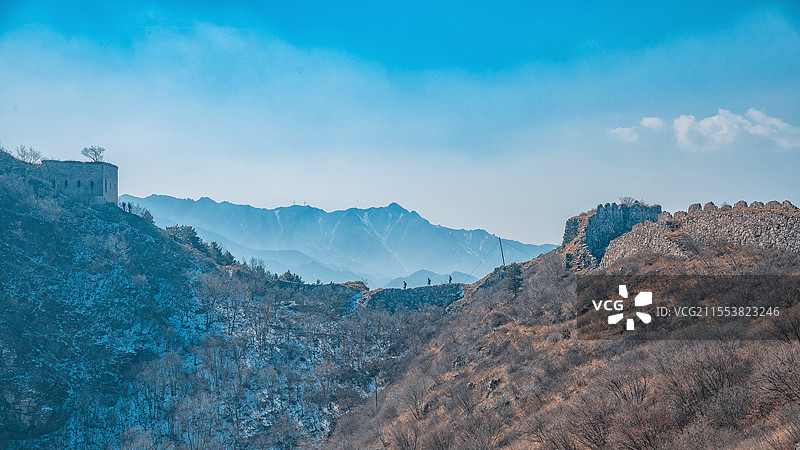 涞源宁静安长城图片素材