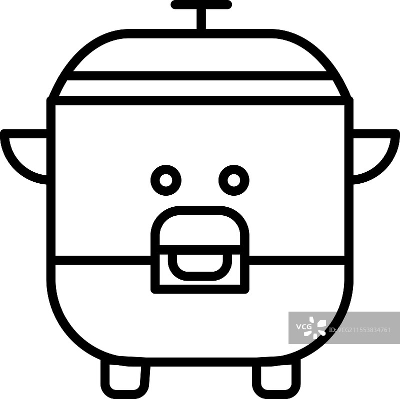 电饭煲电器图标图片素材