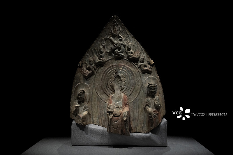 山东地区出土南北朝时期佛教造像图片素材