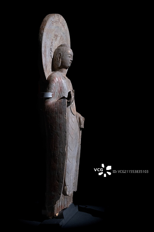 山东地区出土南北朝时期佛教造像图片素材