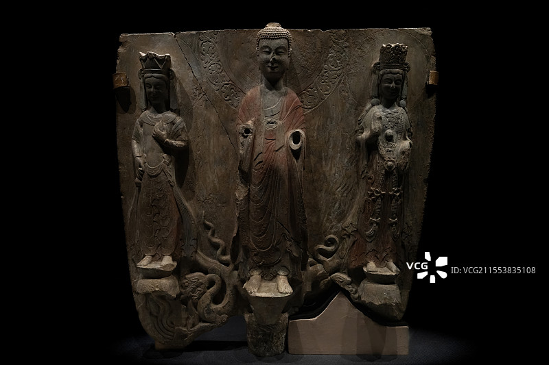 山东地区出土南北朝时期佛教造像图片素材