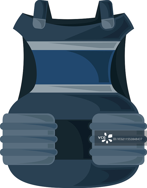 监狱警卫装备防弹背心图片素材