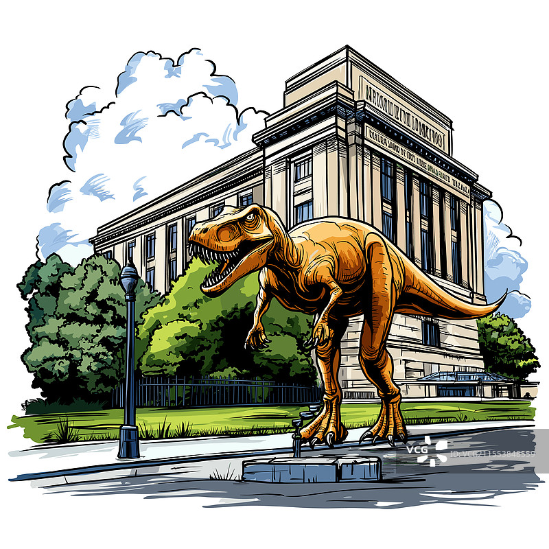 纽约美国自然历史博物馆图片素材