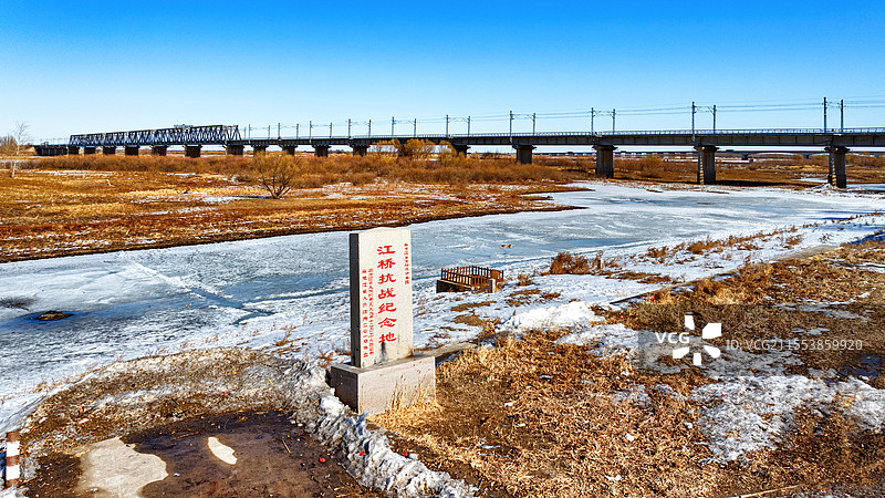 江桥抗战纪念地图片素材