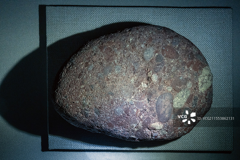 中国房山世界地质公园博物馆砾岩产地中国香港图片素材