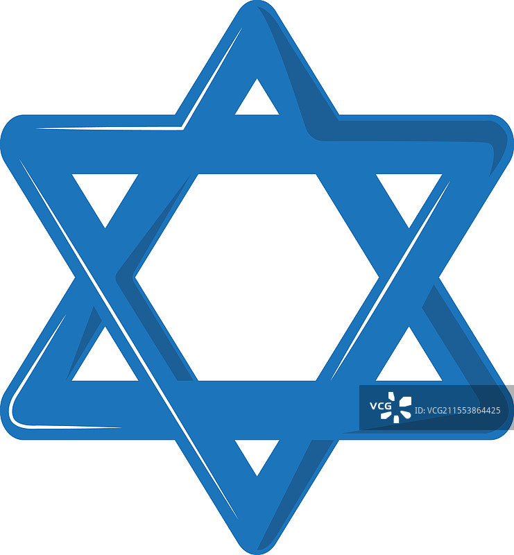 大卫星的犹太人图片素材