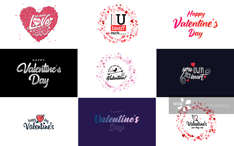 情人节贺卡图片素材