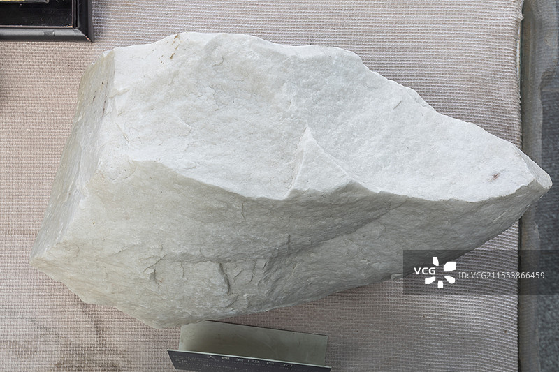 中国房山世界地质公园博物馆大理岩汉白玉产地北京房山图片素材