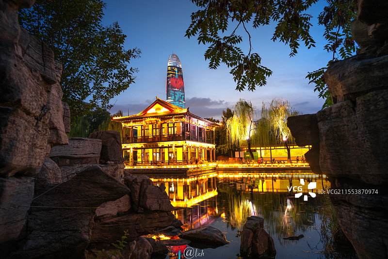 乌龙潭图片素材