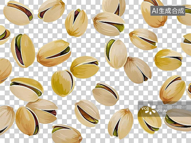 【AI数字艺术】国潮单品元素-开心果图片素材