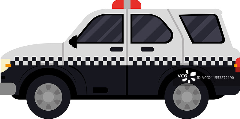 现代警车图片素材