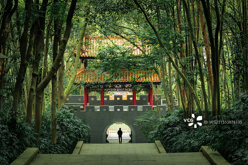 青秀山云天阁图片素材