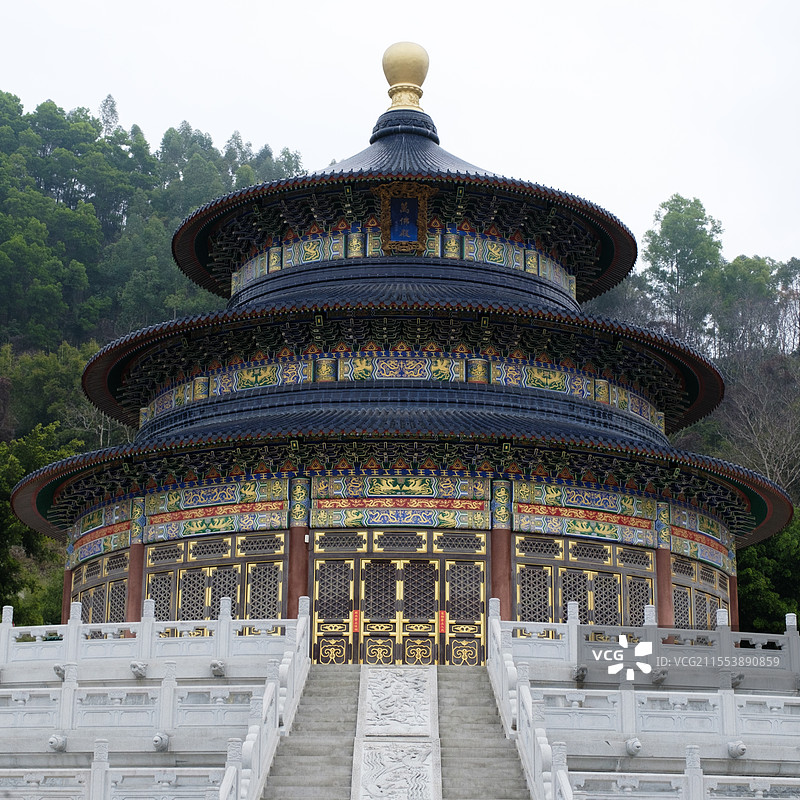 揭西小天坛黄龙寺万佛殿图片素材