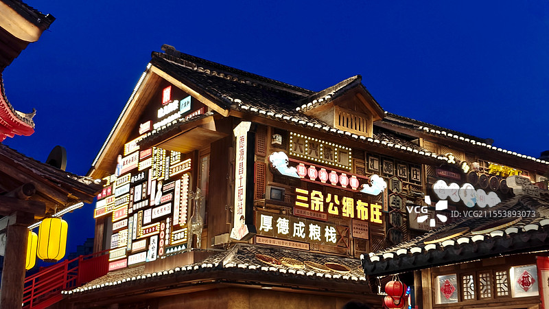 游河头老街：追寻盛世中的大唐王朝图片素材