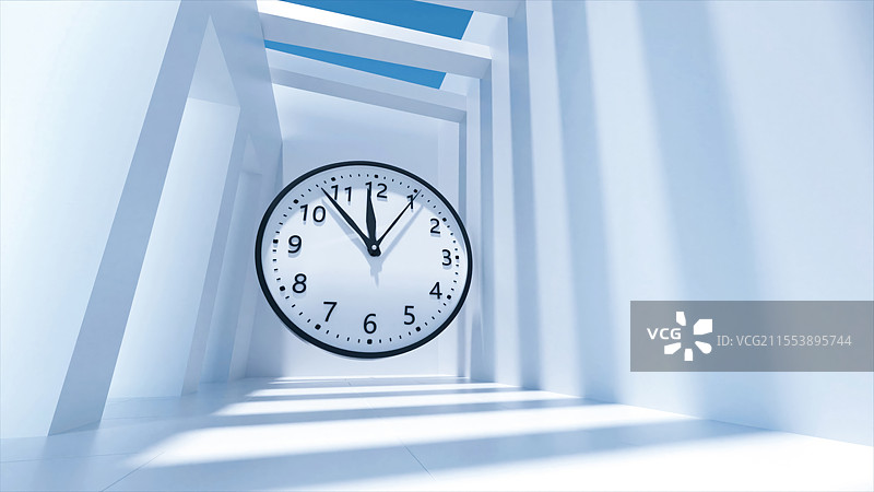 时间钟表光阴流逝创意空镜图片素材