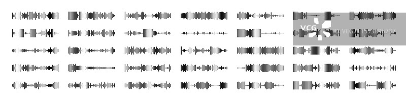 语音消息播客音频录音声波图片素材