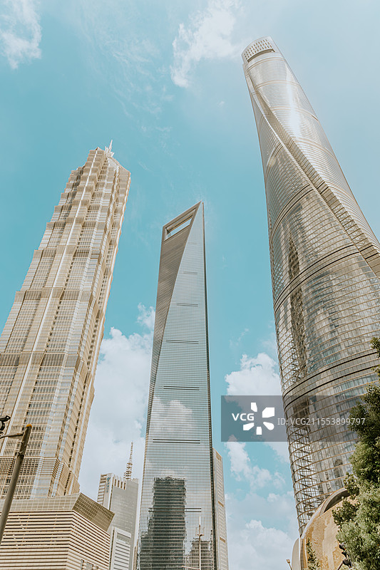 上海陆家嘴建筑三件套图片素材