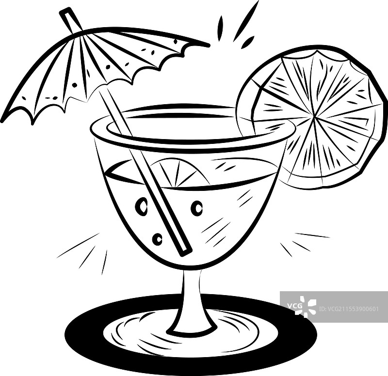 鸡尾酒图片素材