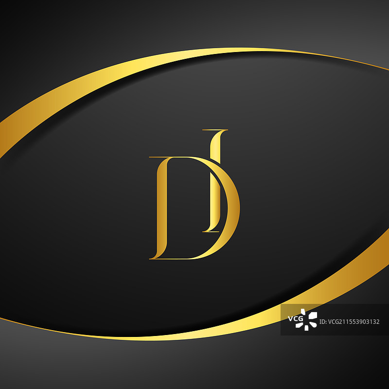 DI奢华字母标志图片素材