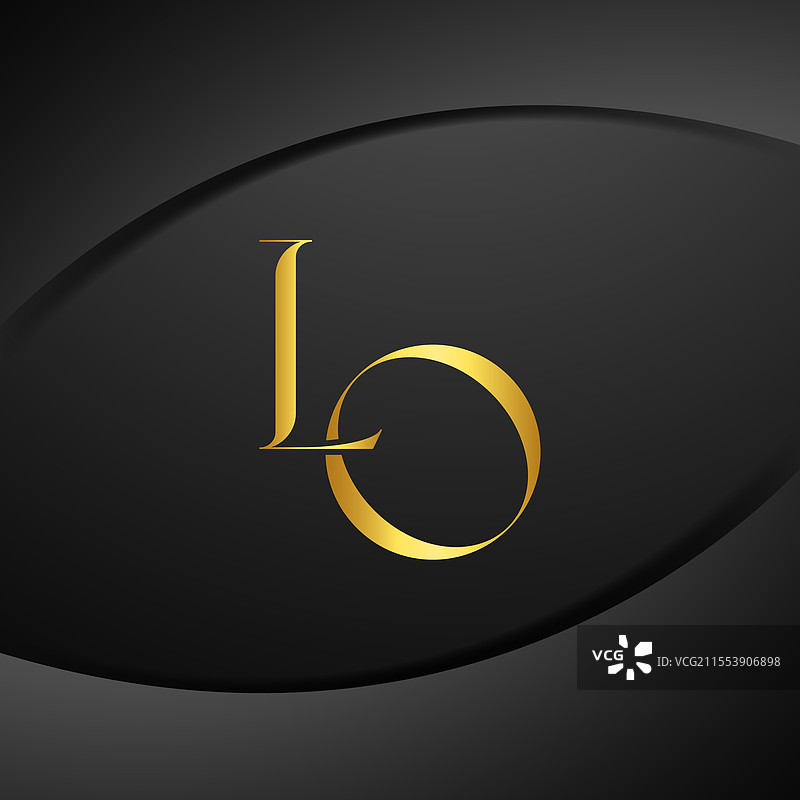 LO奢华字母标志图片素材