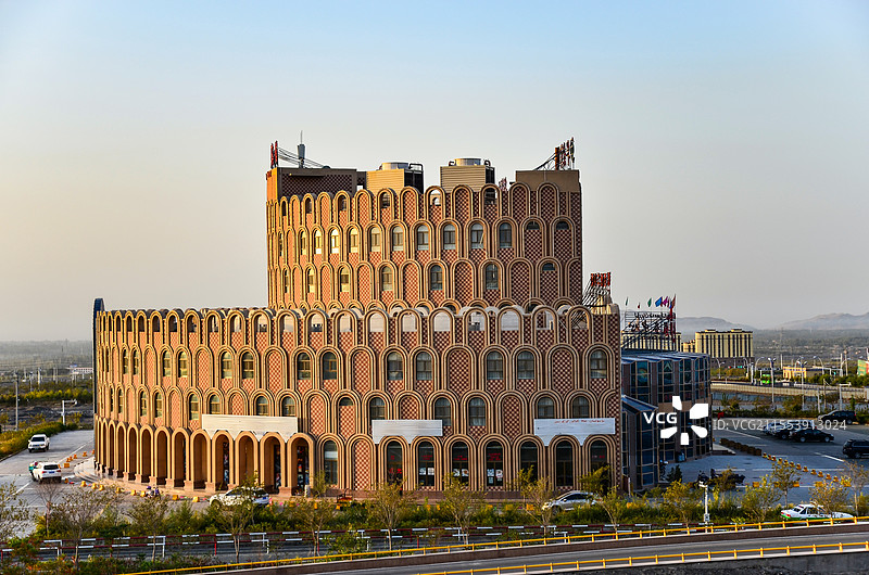 吐鲁番火车站图片素材