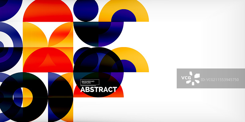 极简几何抽象背景圆形图片素材