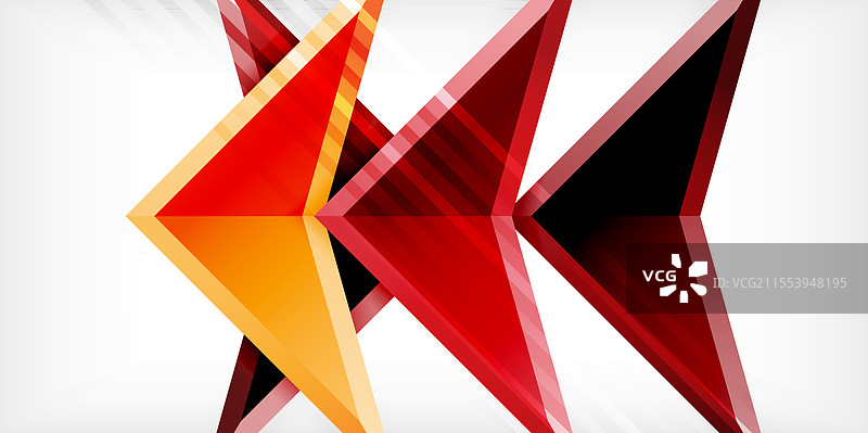 带有3D效果的箭头抽象背景图片素材