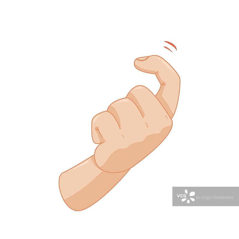 勾引手势手部姿势勾引素材PNG素材勾引手势元素图片素材