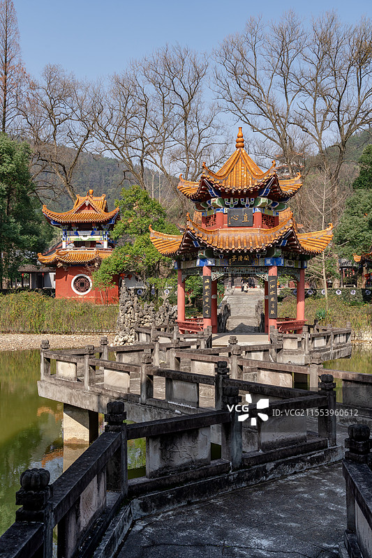 湖南常德石门县夹山寺灵泉禅院图片素材