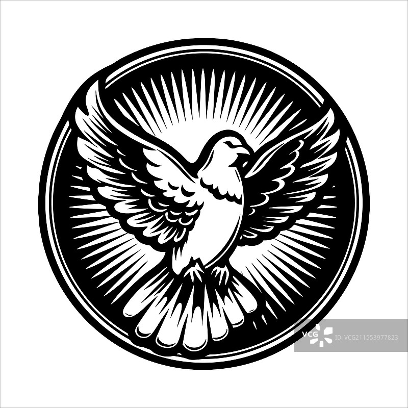 和平鸽图片素材