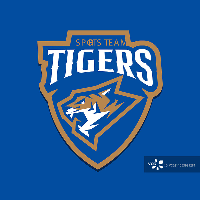老虎标志图片素材