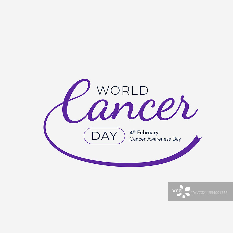 世界癌症日图片素材