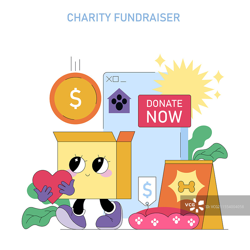 加入我们的动物福利慈善筹款活动，图片素材