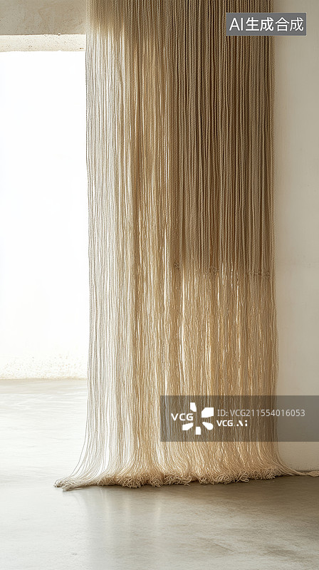 【AI数字艺术】麻绳家居室内温馨图片素材
