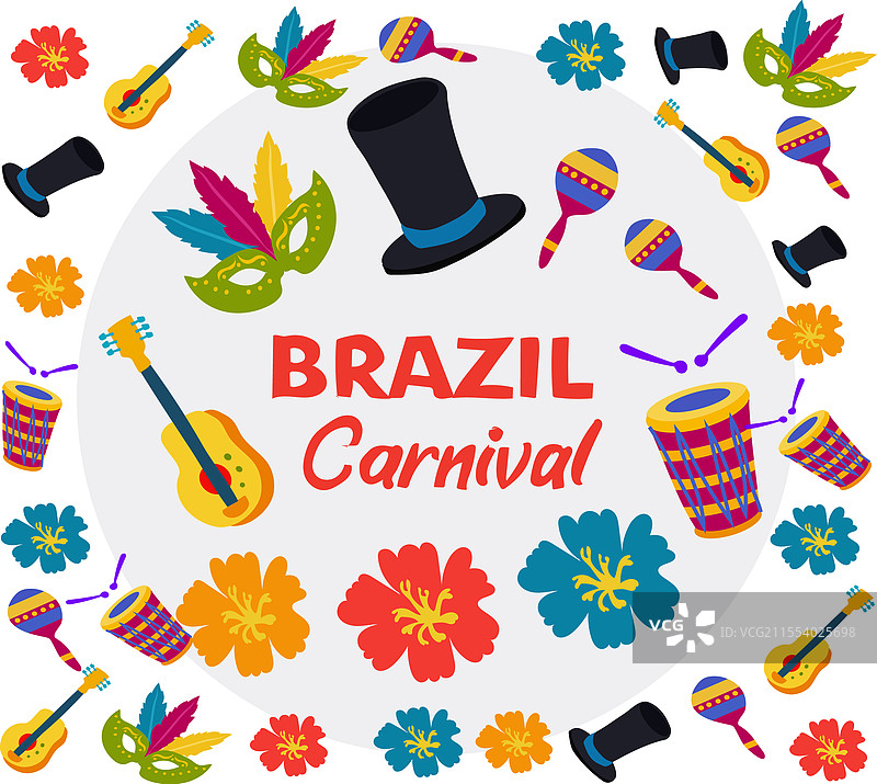巴西狂欢节派对免费图片素材