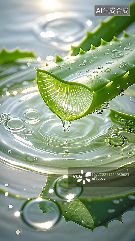 【AI数字艺术】植物萃取精华背景海报图片素材