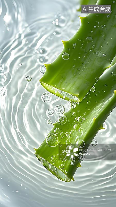 【AI数字艺术】植物萃取精华背景海报图片素材