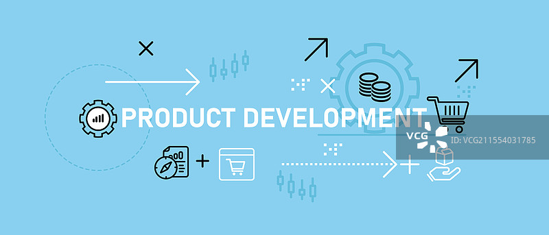 突出产品的产品开发概念图片素材