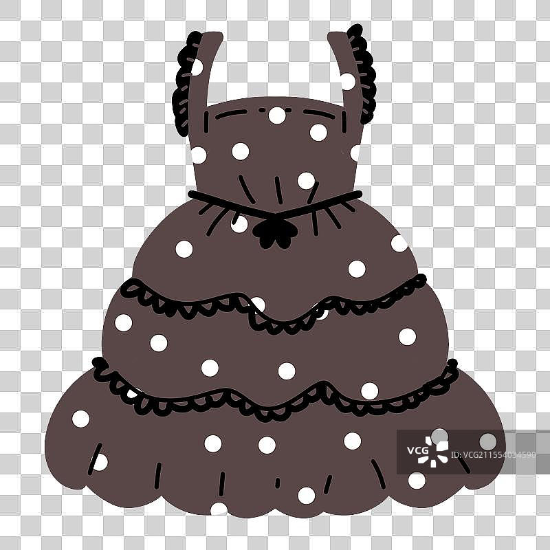 卡通裙子图片素材