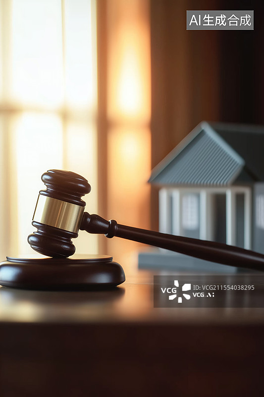 【AI数字艺术】法院锤子图片素材